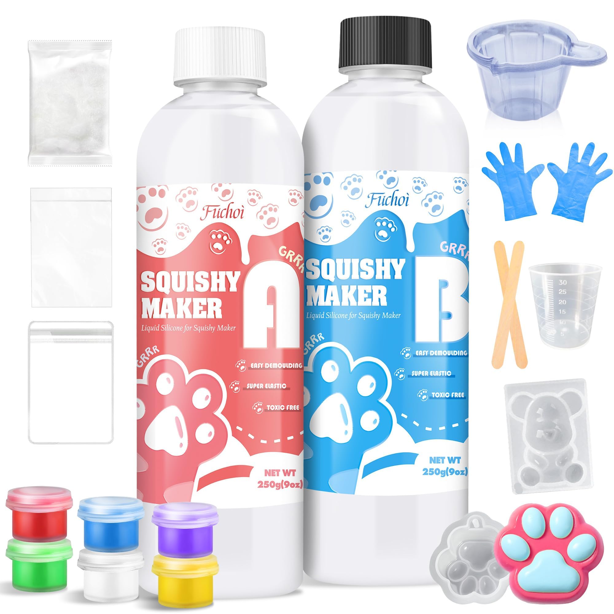 Amazon.co.jp: 液体シリコンスクイーズキット 500g : おもちゃ